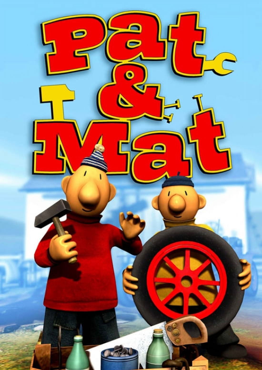 Pat & Mat Movie Poster - Fun Animation Art Print 11x17