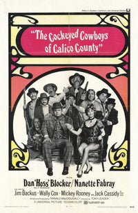 Cockeyed Cowboys of Calico County movie poster 11x17