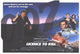 Licence to Kill Movie Poster 17x11 featuring James Bond