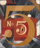 I Saw the Figure 5 in Gold poster print by Charles Demuth, modern art decor