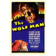 The Wolf Man classic movie poster print in 27 x 40 inches.