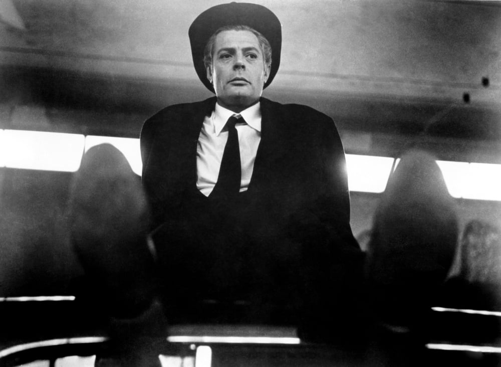 Marcello Mastroianni 1963 Classic Film Photo Print