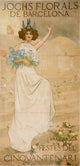 Festes Del Cinquantenari (1908) Poster Print by Ramón Casas