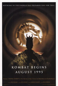 Mortal Kombat movie poster 11x17 classic film artwork