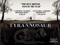 Tyrannosaur Movie Poster 11x17 print featuring a dinosaur theme.