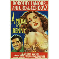 'A Medal for Benny' movie poster print in 27x40 inches.