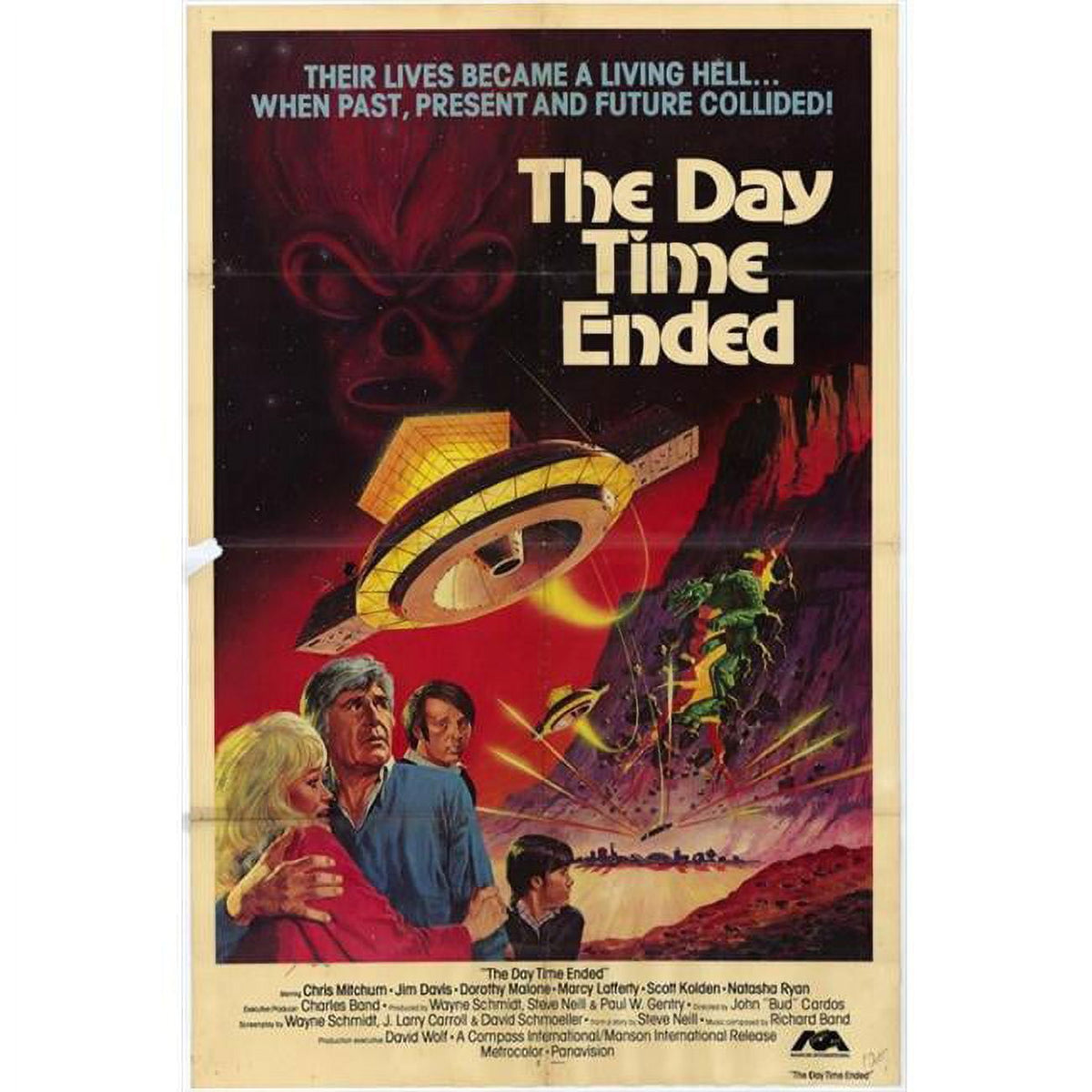 The Day Time Ended movie poster print - 27x40