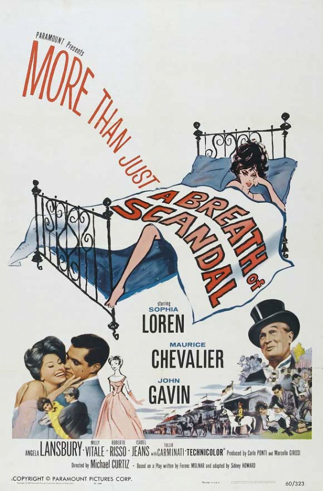 A Breath of Scandal Movie Poster 11x17 print featuring classic film design.