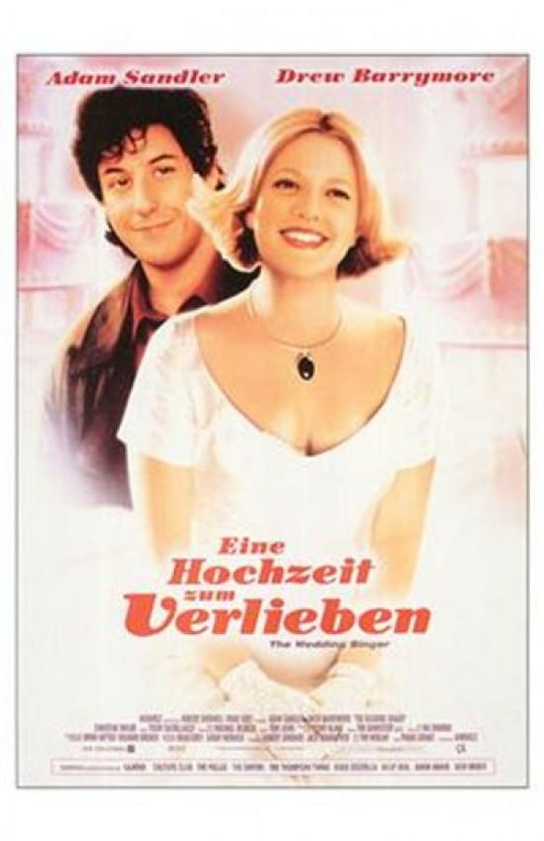 The Wedding Singer Movie Poster 11x17 print showcasing iconic film imagery.