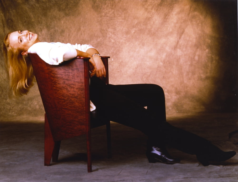 Brett Butler sitting pose portrait photo print