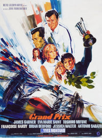 Grand Prix Movie Poster Masterprint in 11x17 size