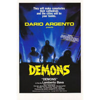 Demons movie poster print 27x40 for horror enthusiasts