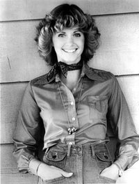 Portrait photo print of Olivia Newton-John - available in multiple sizes.