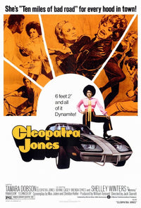 Cleopatra Jones Movie Poster Print - 27 x 40, vibrant 1970s cinema art.