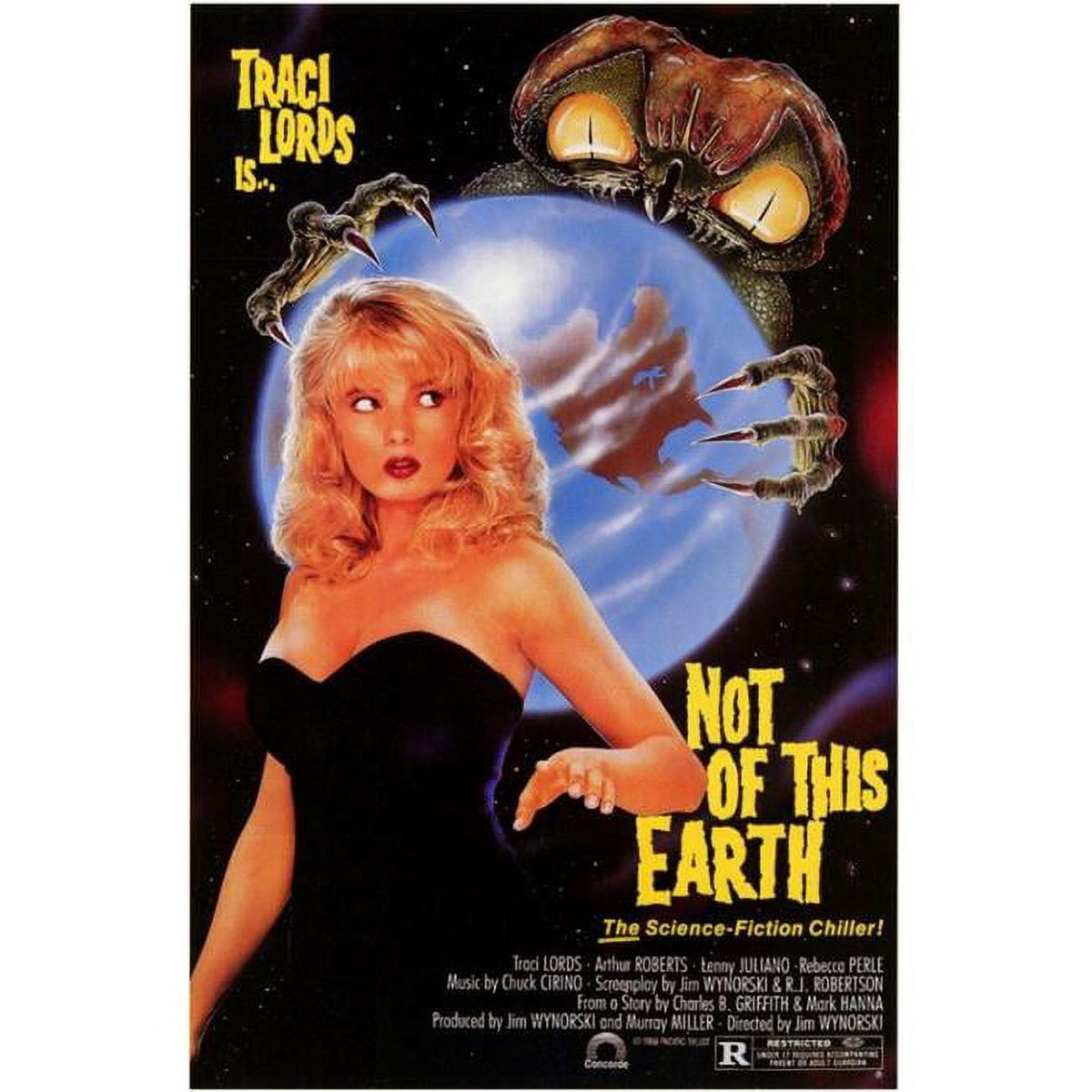 Not of This Earth Movie Poster Print 27x40