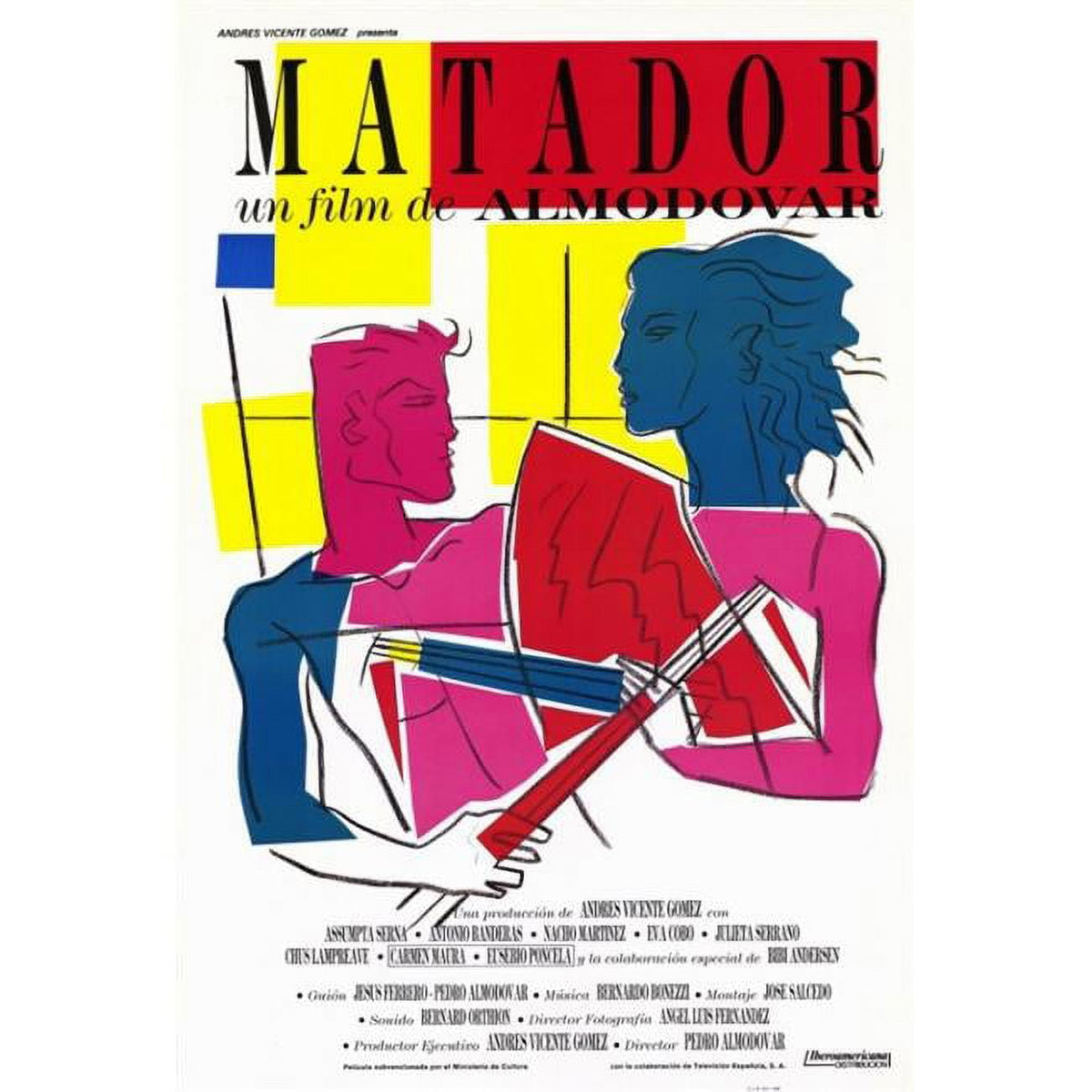 Matador Movie Poster Print 27x40 - Premium Quality Wall Art