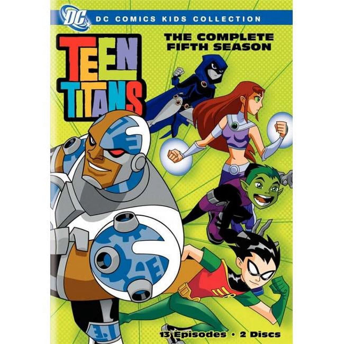 Teen Titans movie poster print in 11x17 size featuring colorful characters.