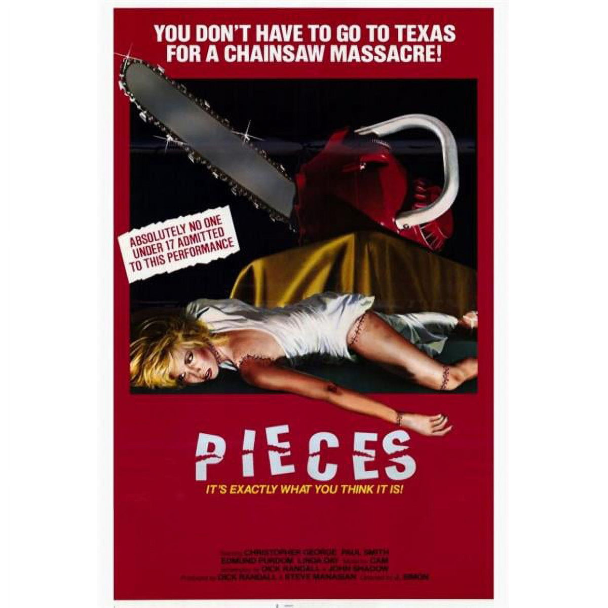 Pieces Movie Poster Print showcasing vibrant cinematic imagery