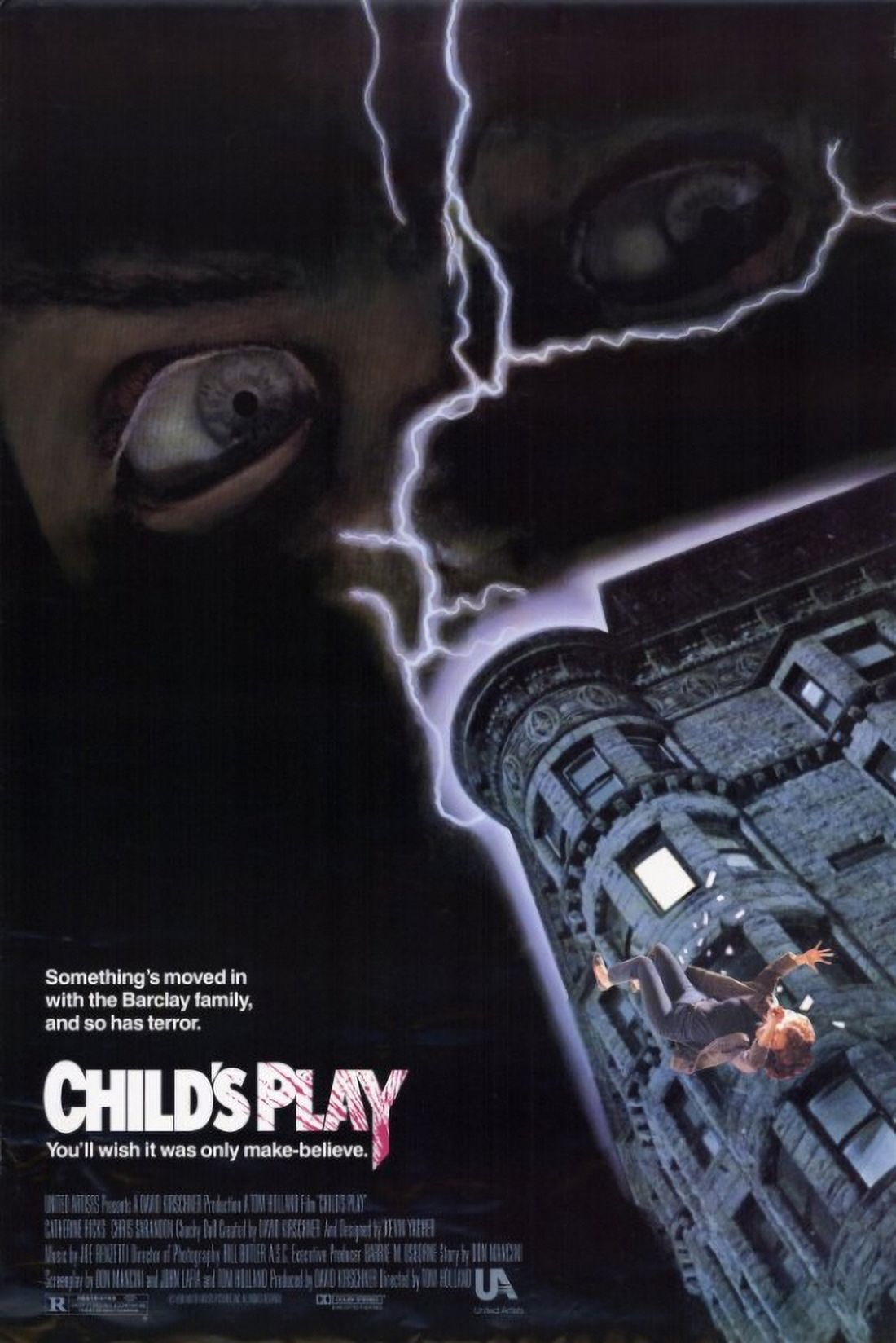 Child's Play Movie Poster - 11x17 print featuring Chucky.