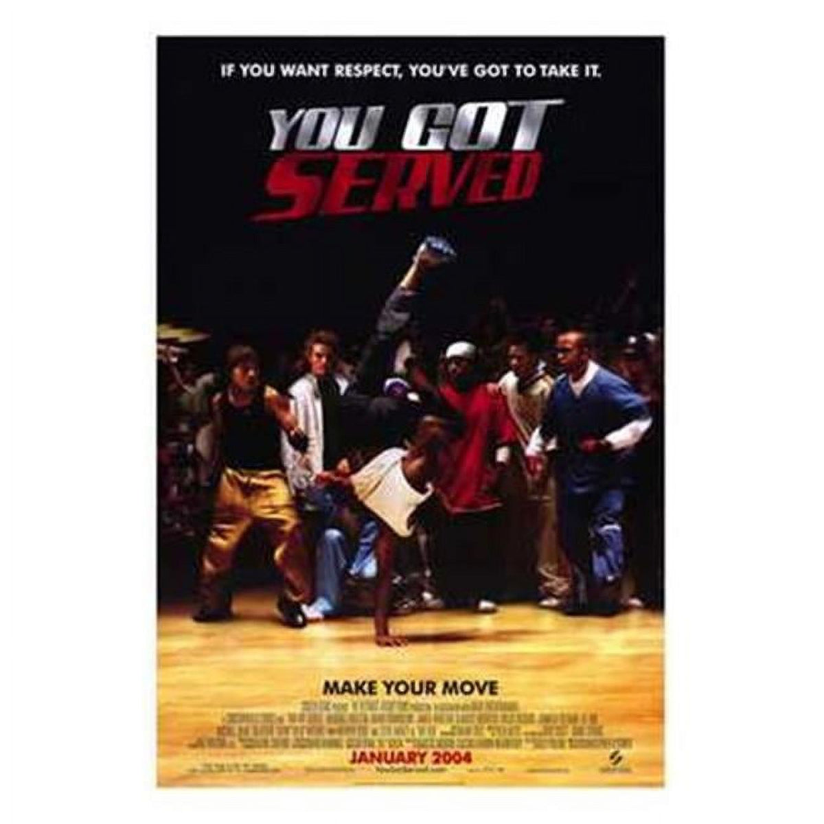 B2K Movie Poster 11x17 Print showcasing vibrant film imagery.