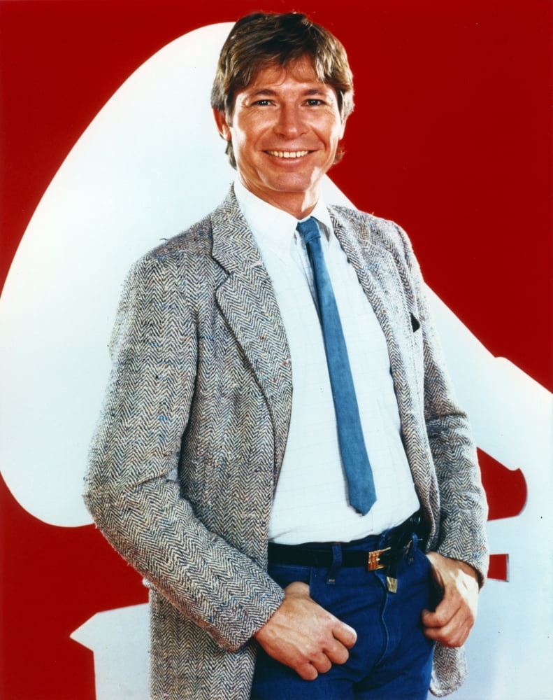 John Denver standing in a formal suit photo print