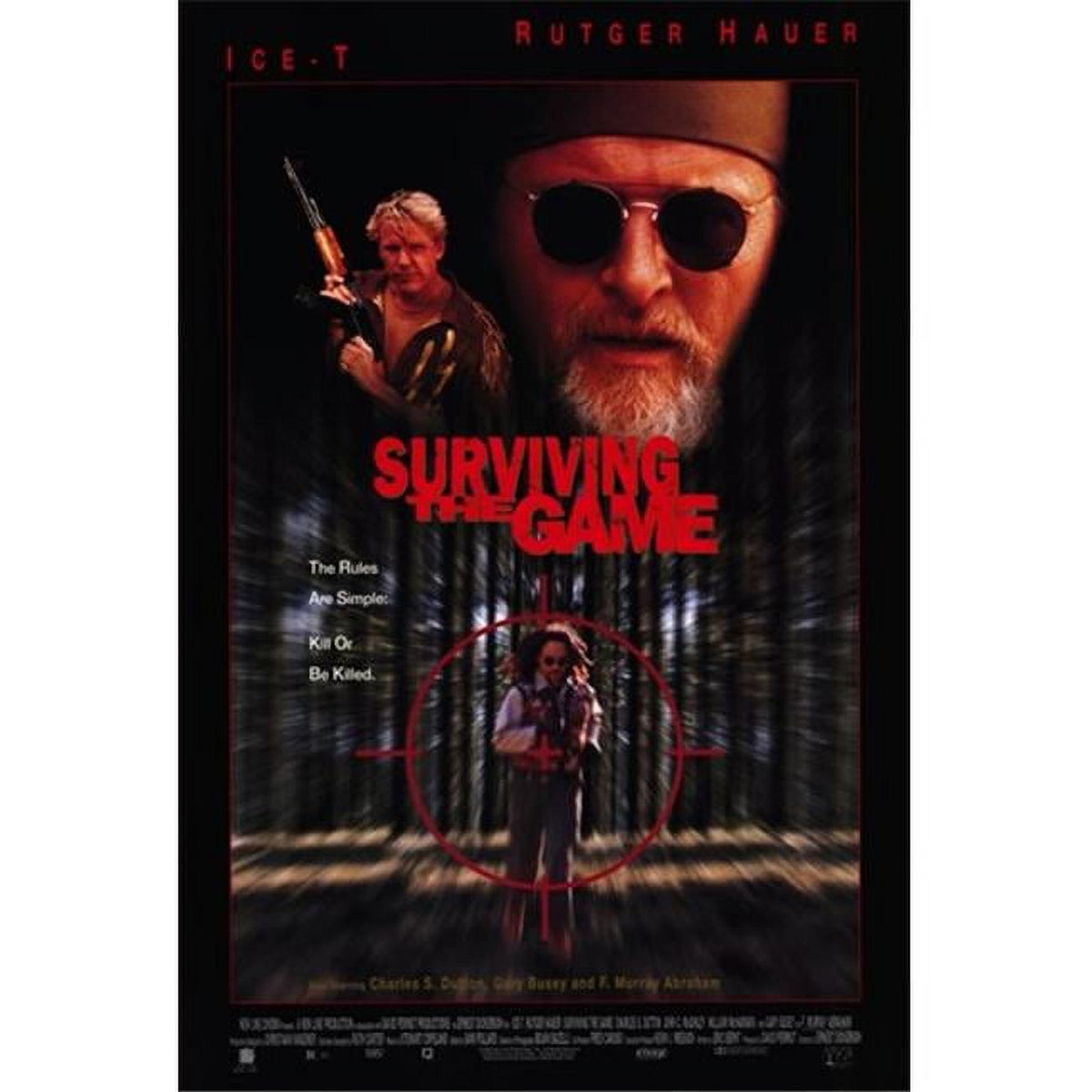 Surviving the Game Movie Poster 11x17 vibrant design