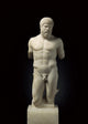 Hercules 5th Century BC Roman Copy Sculpture Poster Print