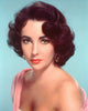 Elizabeth Taylor headshot photo print in pink top