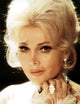 Zsa Zsa Gabor 1970s photo print, vintage Hollywood glamour.