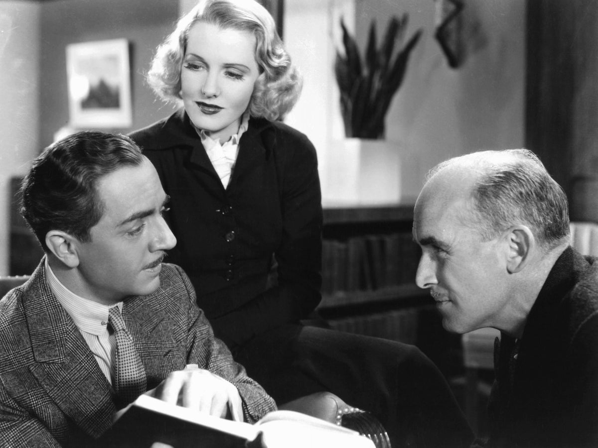 'The Ex-Mrs. Bradford' movie still poster print, available in multiple sizes.