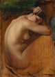 Study of a Female Nude Fine Art Print by Henri Lehmann showcasing classic art.