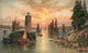 The Thousand Islands St. Lawrence River Poster Print by Andrew Melrose, 1887 artwork