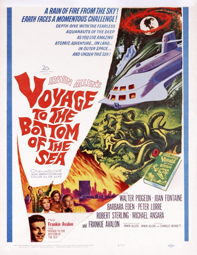Voyage To The Bottom Of The Sea Movie Masterprint Poster Print