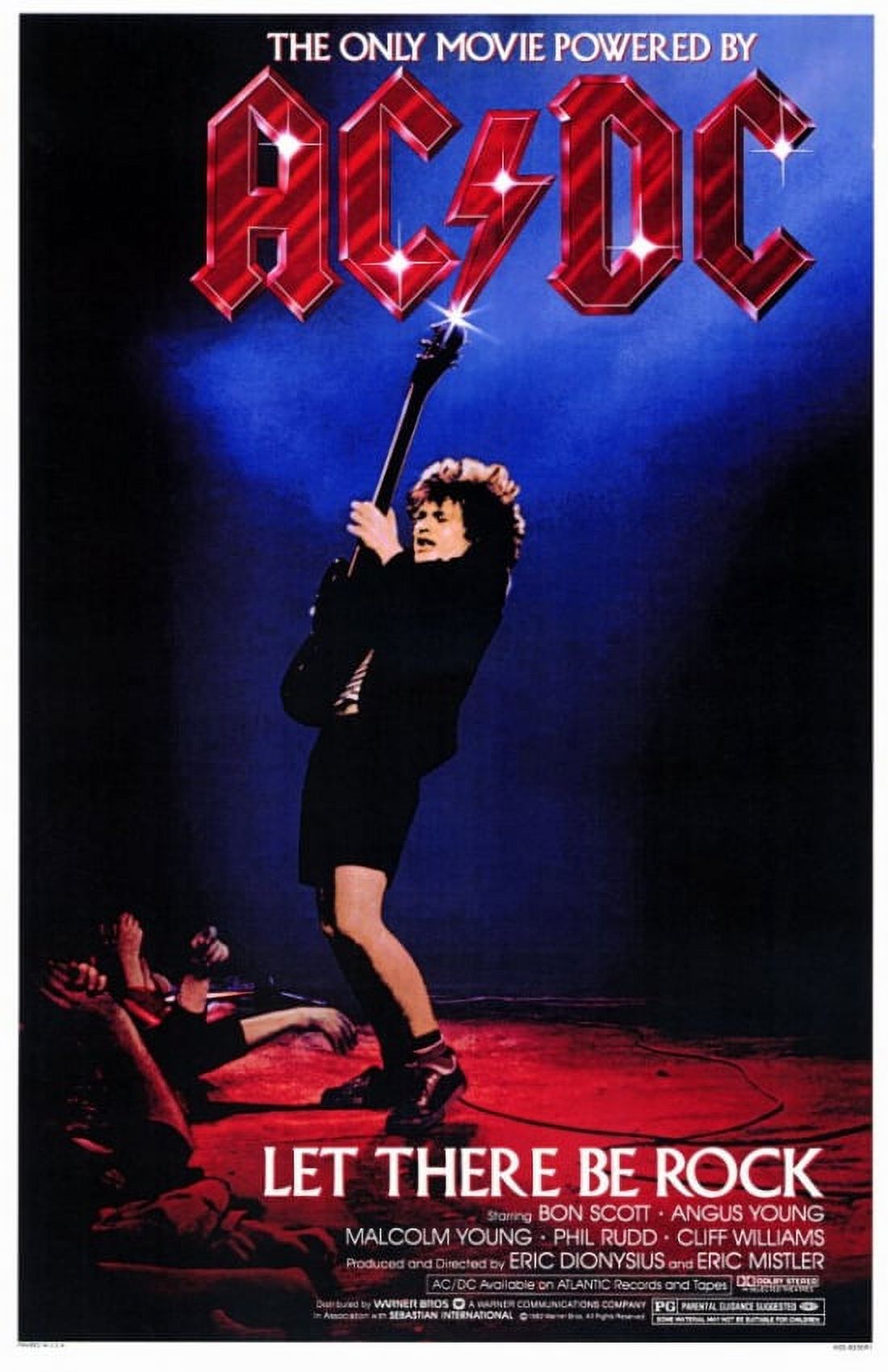 Let There Be Rock movie poster 11x17 print.
