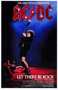 Let There Be Rock movie poster 11x17 print.