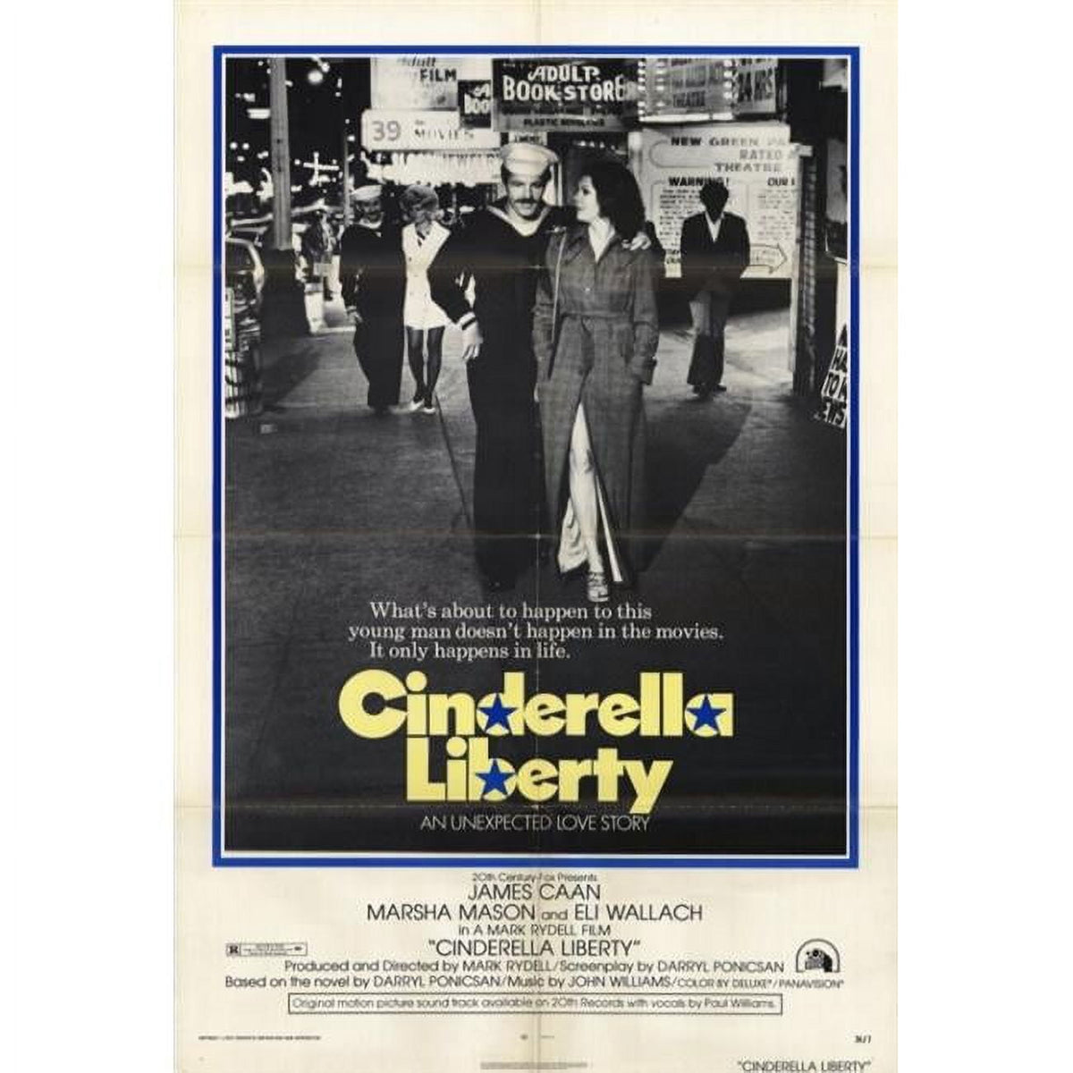 Cinderella Liberty Movie Poster Print 27x40 for home décor