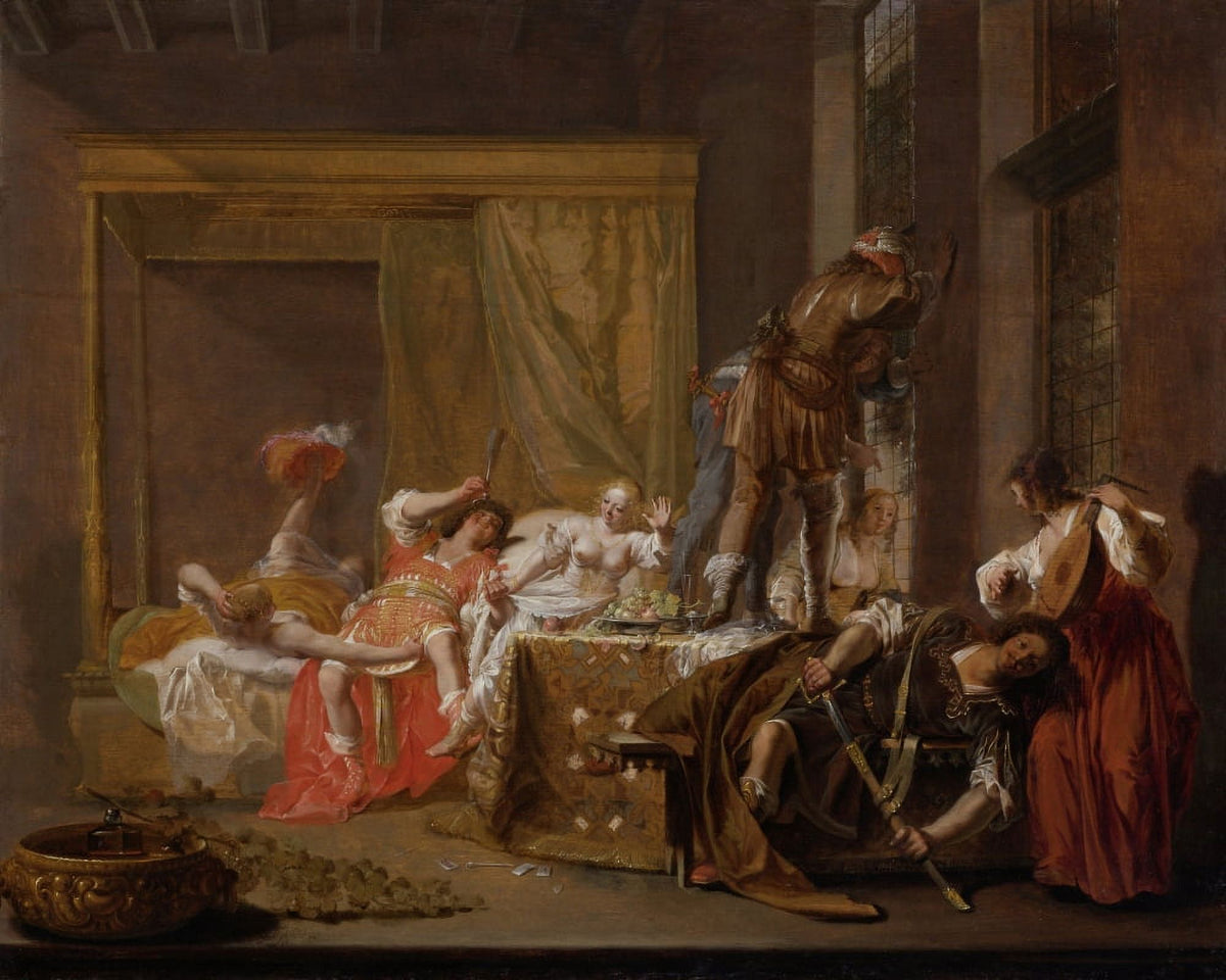 Wedding of Messalina and Gaius Silius Poster Print