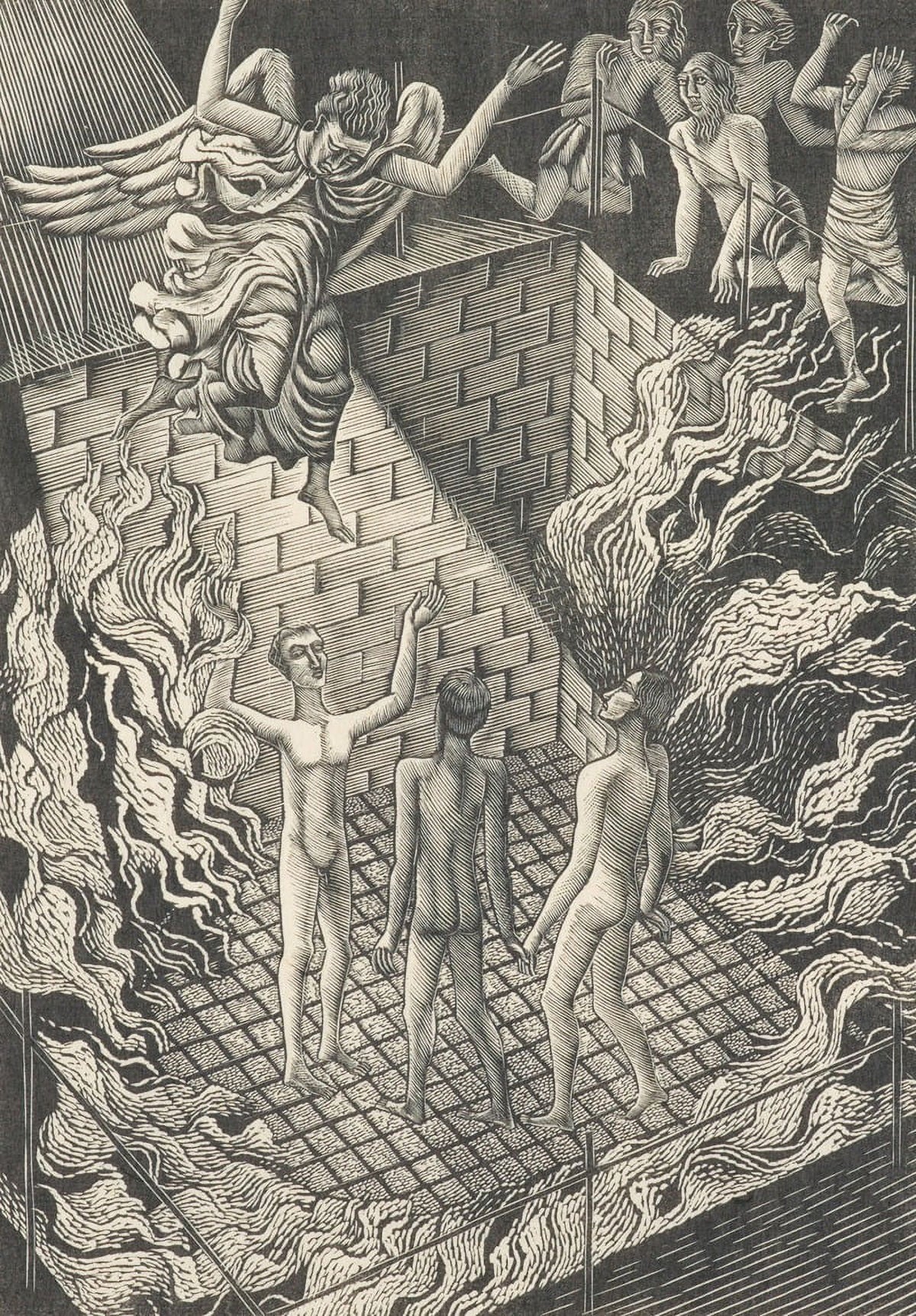 The Holy Children art print by Eric Ravilious, available in multiple sizes.