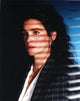 Connie Selleca portrait photo print in striped coat