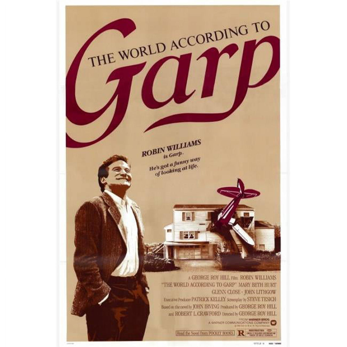 The World According to Garp Movie Poster Print 27x40