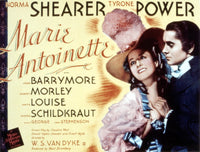 Marie Antoinette Movie Poster featuring Norma Shearer and Tyrone Power