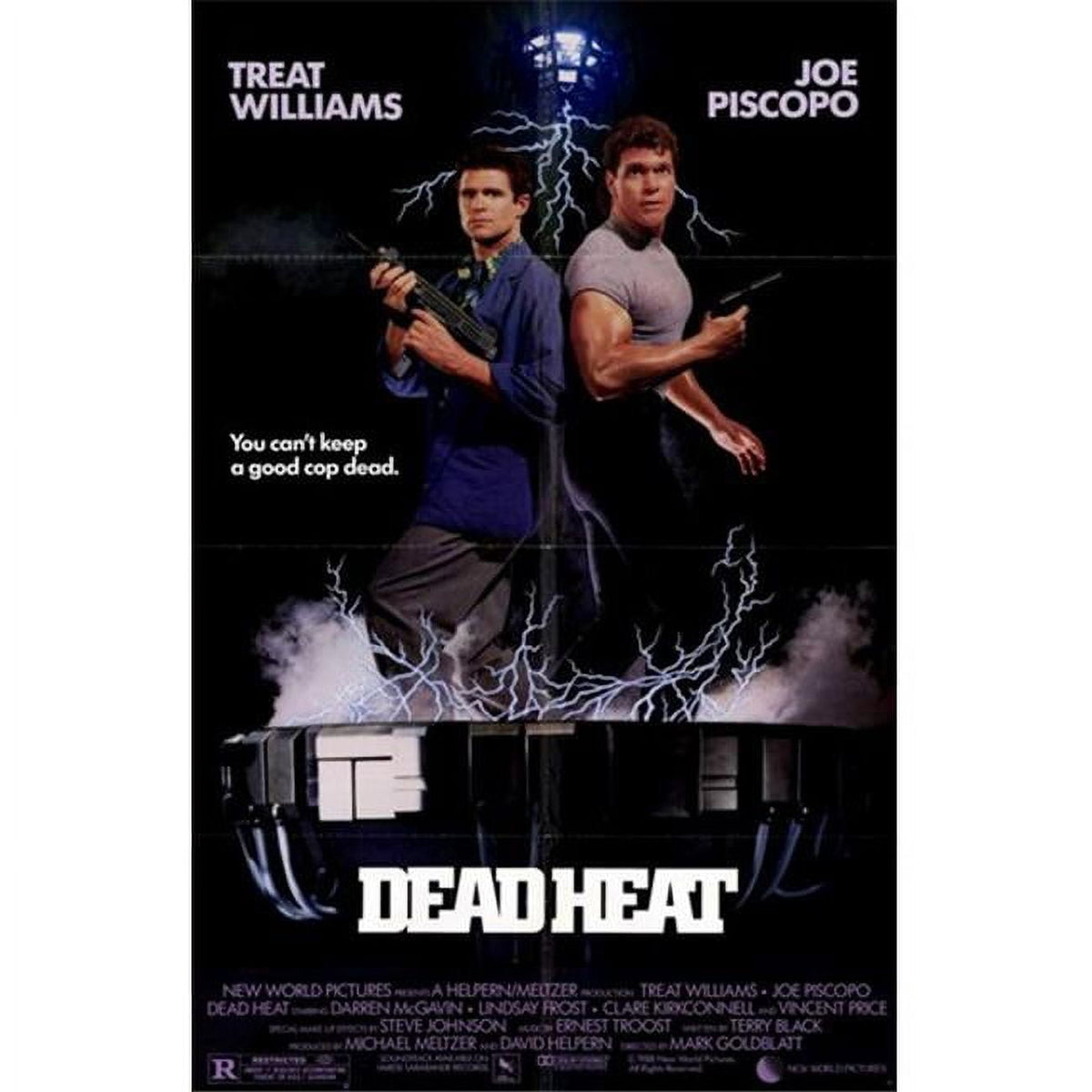 Dead Heat Movie Poster 11x17 print featuring thrilling cinema artwork.