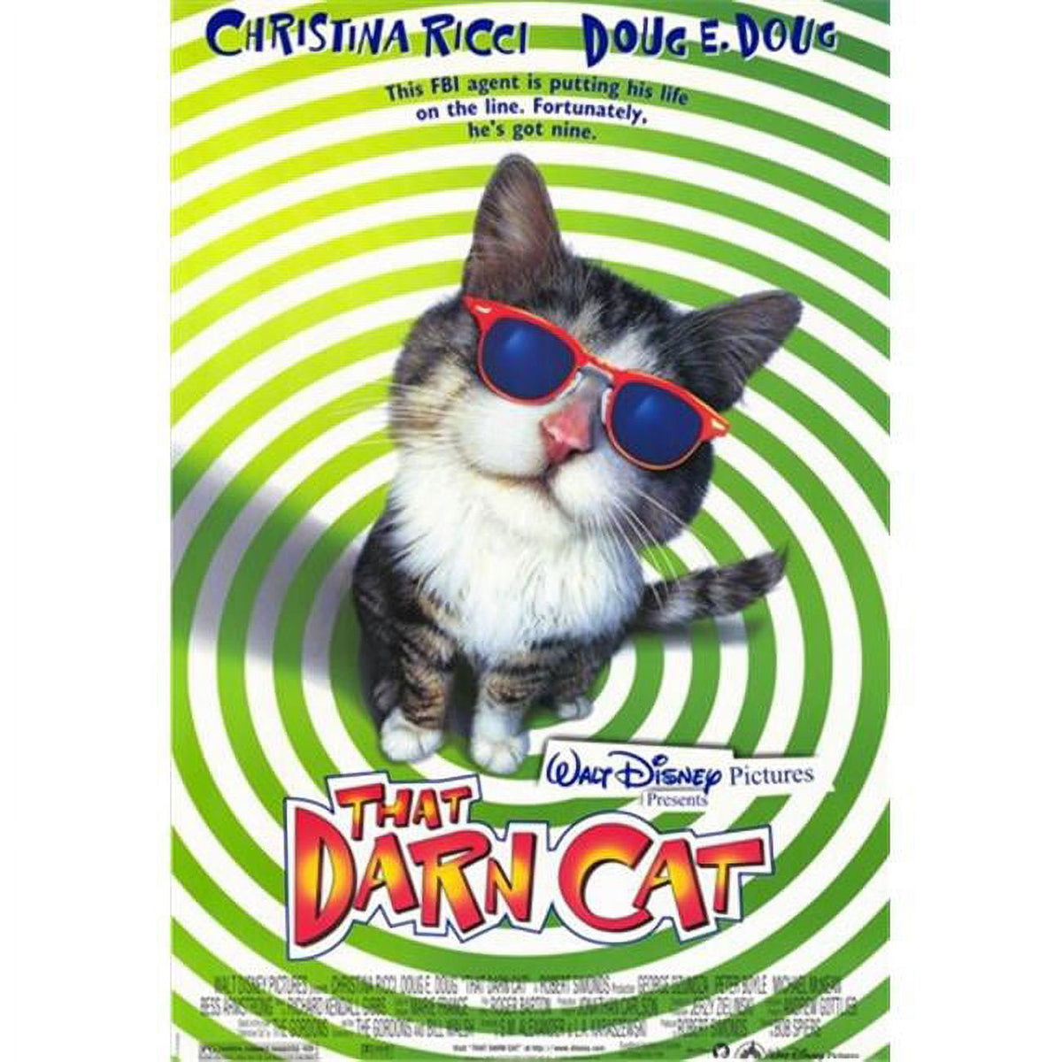 That Darn Cat movie poster print - 11x17 inch classic film art