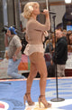Jessica Simpson NBC Today Show concert poster print at Rockefeller Center, September 1, 2006