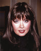 Close up portrait photo print of Sarah Brightman with red lipstick