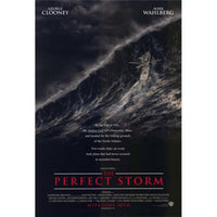 The Perfect Storm Movie Poster Print - 27x40 size, vibrant colors and dramatic ocean scene.