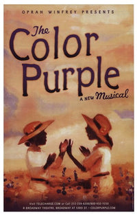 The Color Purple Broadway movie poster 11x17 vibrant art
