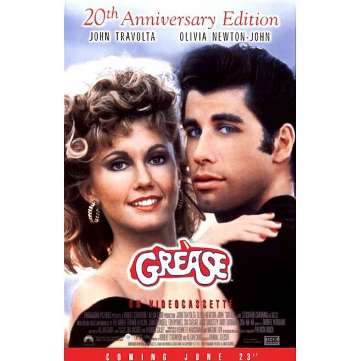 Grease Movie Poster 11x17 - Iconic Musical Artwork