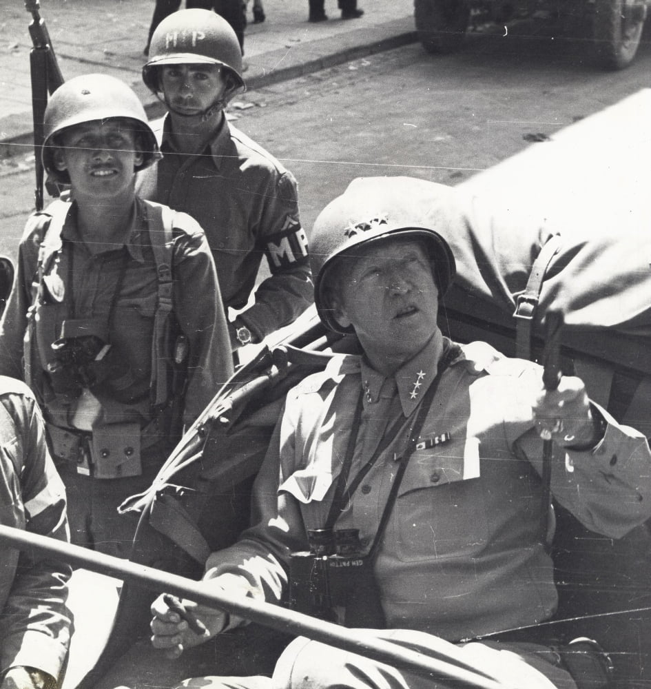 General George Patton historical photo print.