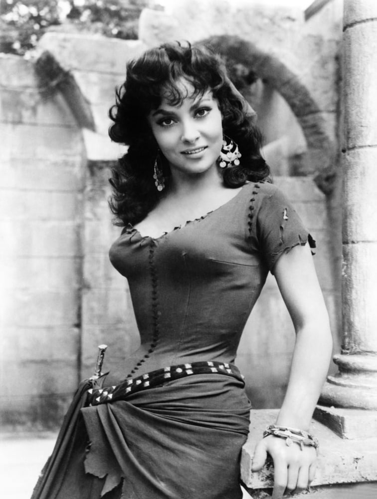 Gina Lollobrigida in The Hunchback of Notre Dame 1956 photo print